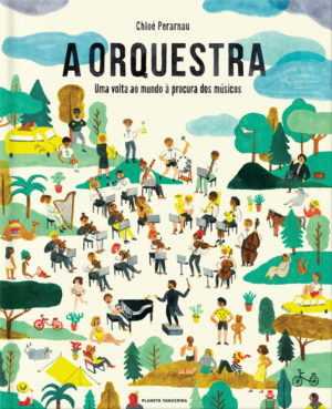 A Orquestra Chloé Perarnau músicos álbum ilustrado