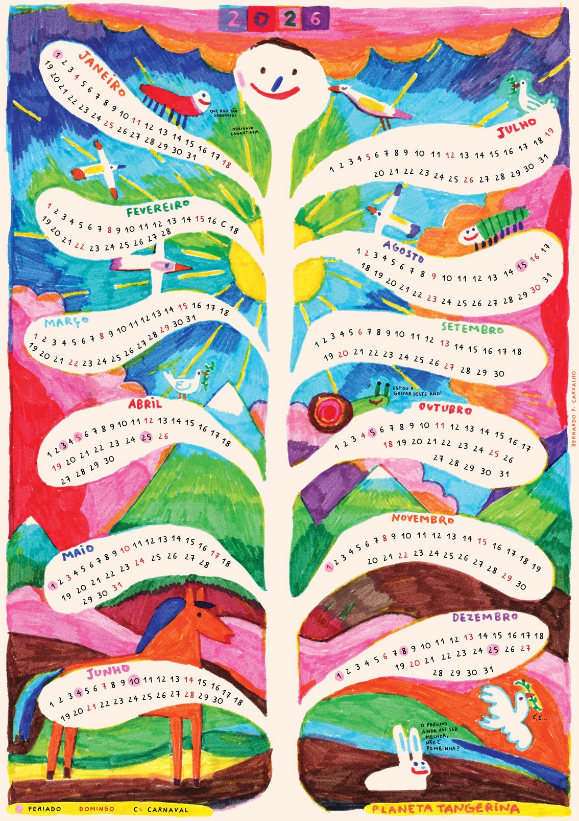 Calendário 2026