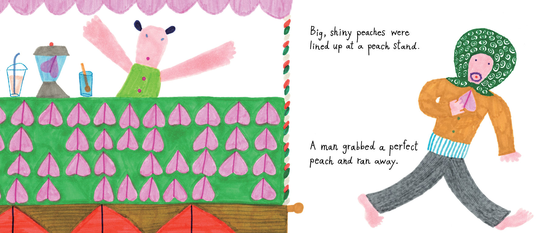 The peach thief Kotone Utsunomiya